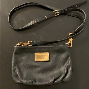 Marc by Marc Jacobs Black Leather Shoulder Bag